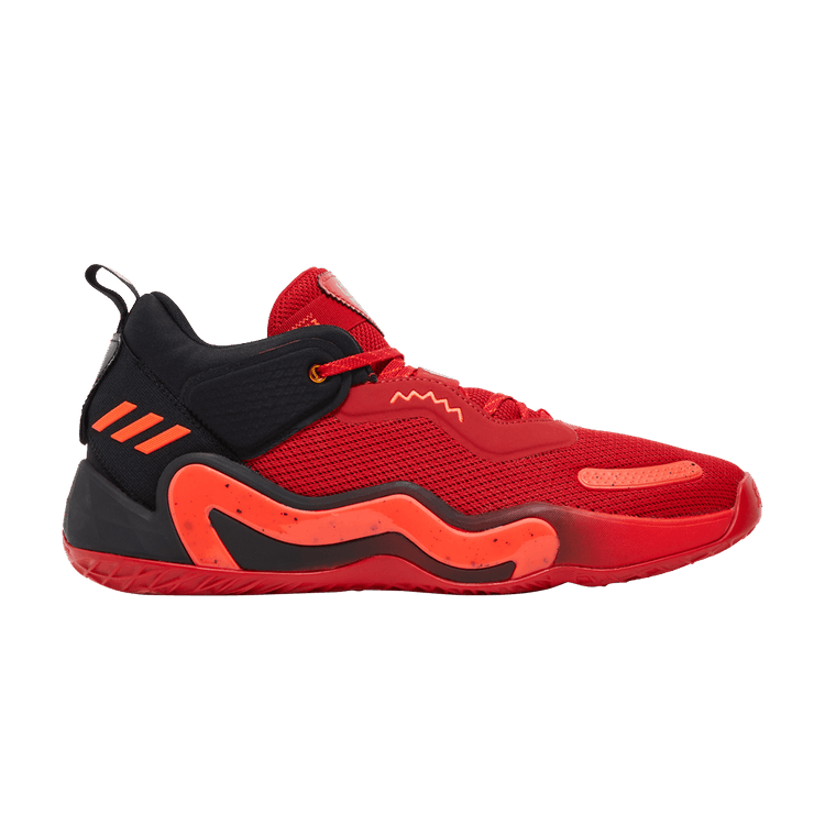 Adidas D.O.N. Issue #3 'Louisville Cardinals' — Scarlet/Core Black/Solar Red