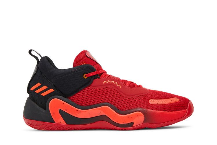 Adidas D.O.N. Issue #3 'Louisville Cardinals' — Scarlet/Core Black/Solar Red