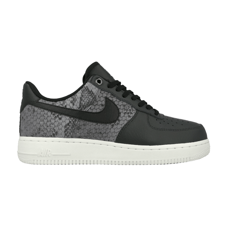 Nike Air Force 1 '07 LV8 'Snakeskin' — Anthracite/Black-Summit White
