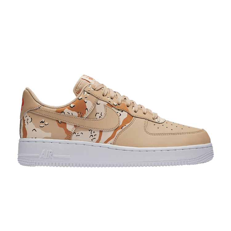 Nike Air Force 1 'Desert Reflective Camo' — Bio Beige/Bio Beige-Orange Quartz