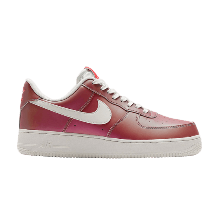 Nike Air Force 1 '07 LV8 'Iridescent' — Track Red/Summit White-Black