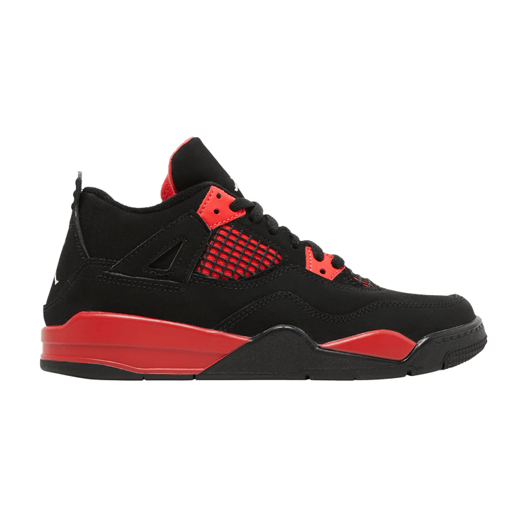 Air Jordan 4 Retro PS 'Red Thunder' — Black/Multi-Color/Multi-Color/Crimson