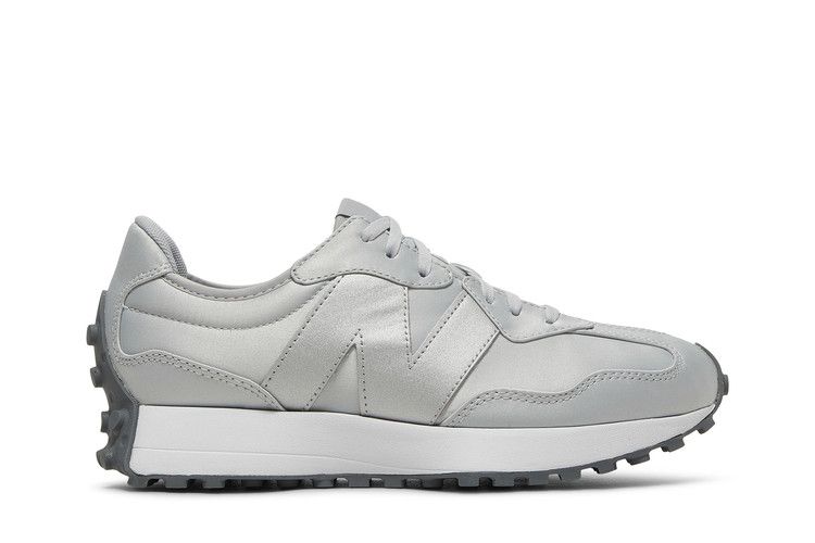 New Balance Wmns 327 'Light Aluminum Gunmetal' — Light Aluminum/Gunmetal