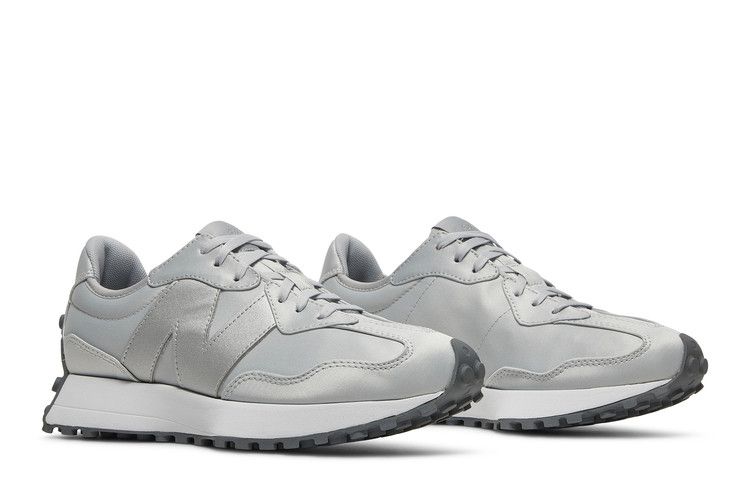 New Balance Wmns 327 'Light Aluminum Gunmetal' — Light Aluminum/Gunmetal