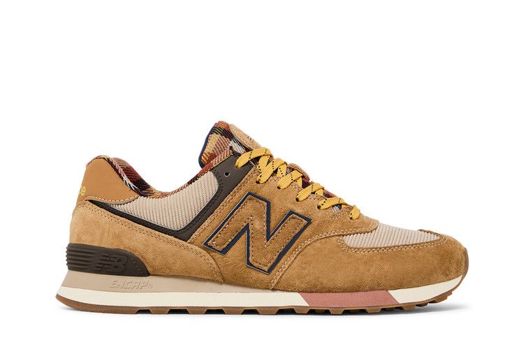 New Balance 574 'Workwear Plaid' — Workwear/Jupiter
