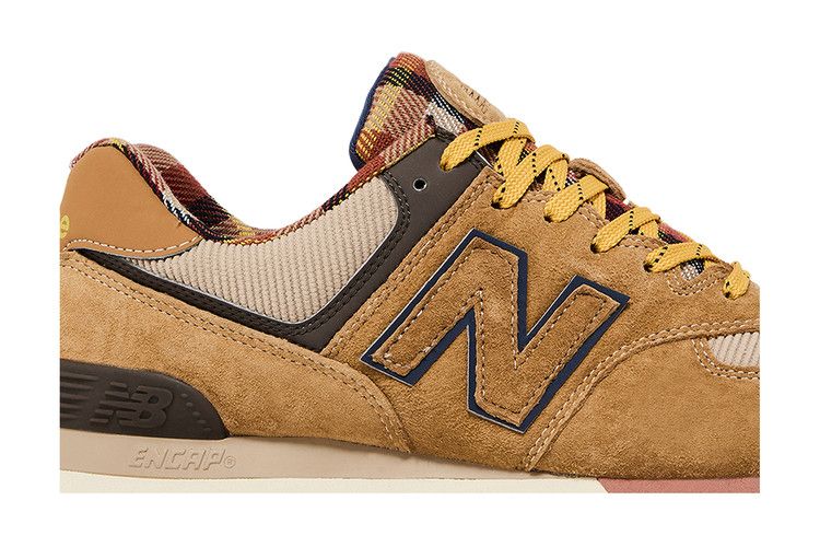 New Balance 574 'Workwear Plaid' — Workwear/Jupiter
