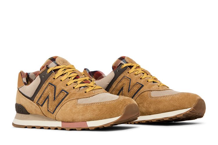 New Balance 574 'Workwear Plaid' — Workwear/Jupiter