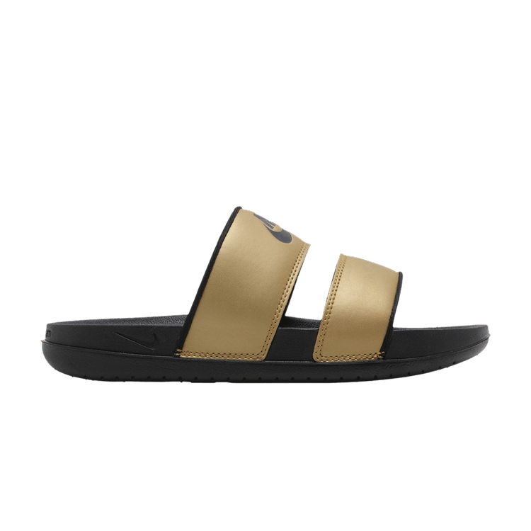 Nike Wmns Offcourt Duo Slide 'Metallic Gold' — Metallic Gold/Black/Black