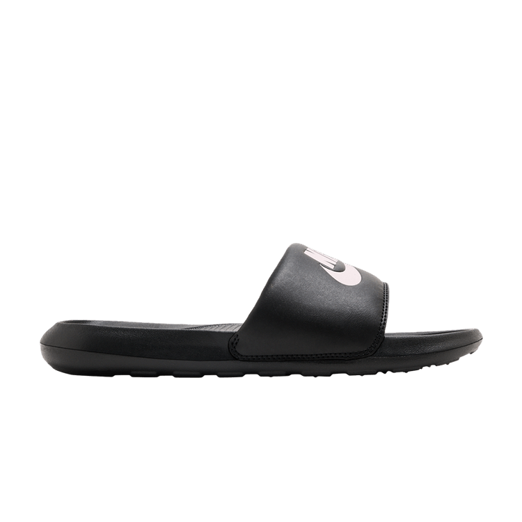 Nike Wmns Victori One Slide 'Black Light Arctic Pink' — Black/Black/Light Arctic Pink