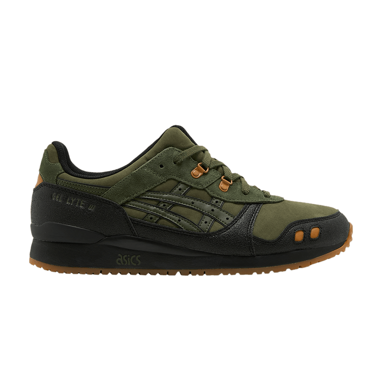 ASICS Gel Lyte 3 'Olive Black' — Olive Canvas/Black