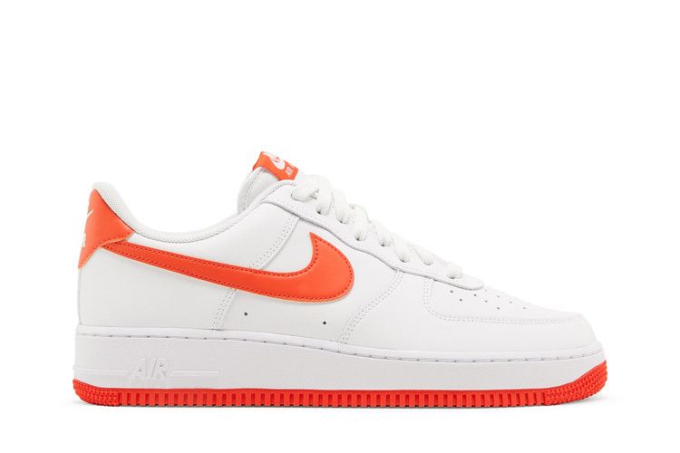 Nike Air Force 1 '07 'White Team Orange' — White/Team Orange/White (2)
