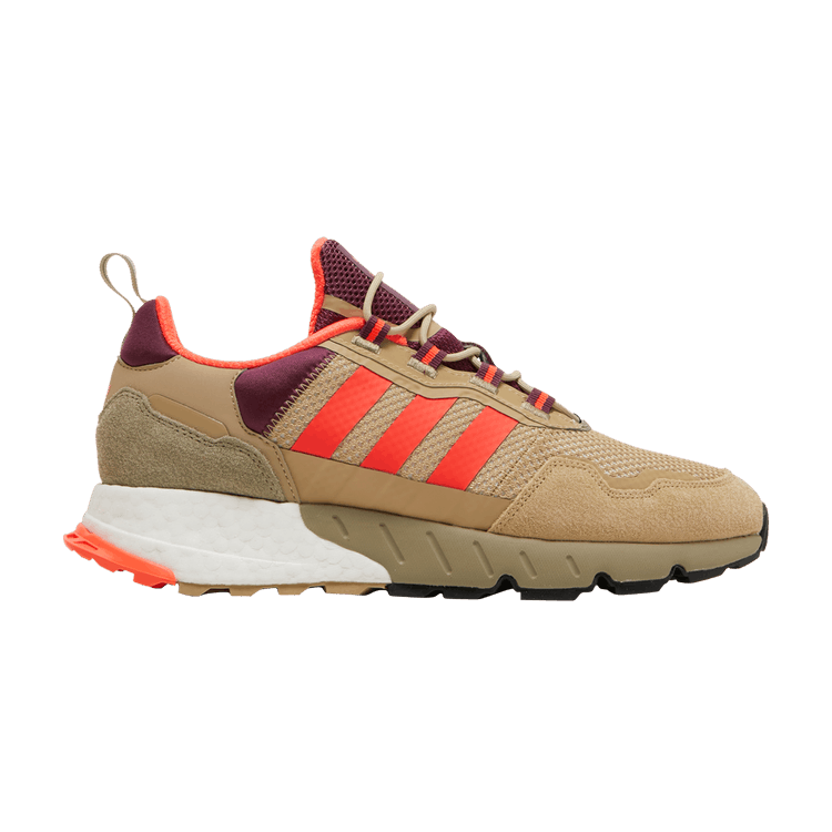 Adidas ZX 1K Boost 'Beige Tone Victory Crimson' — Beige Tone/Solar Red/Victory Crimson