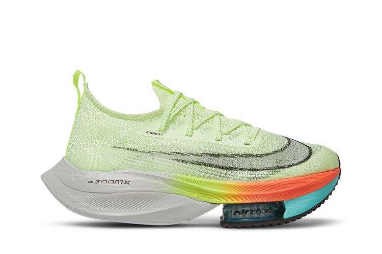 Nike Wmns Air Zoom Alphafly NEXT% 'Fast Pack' — Barely Volt/Hyper Orange/Dynamic Turquoise/Black (2)