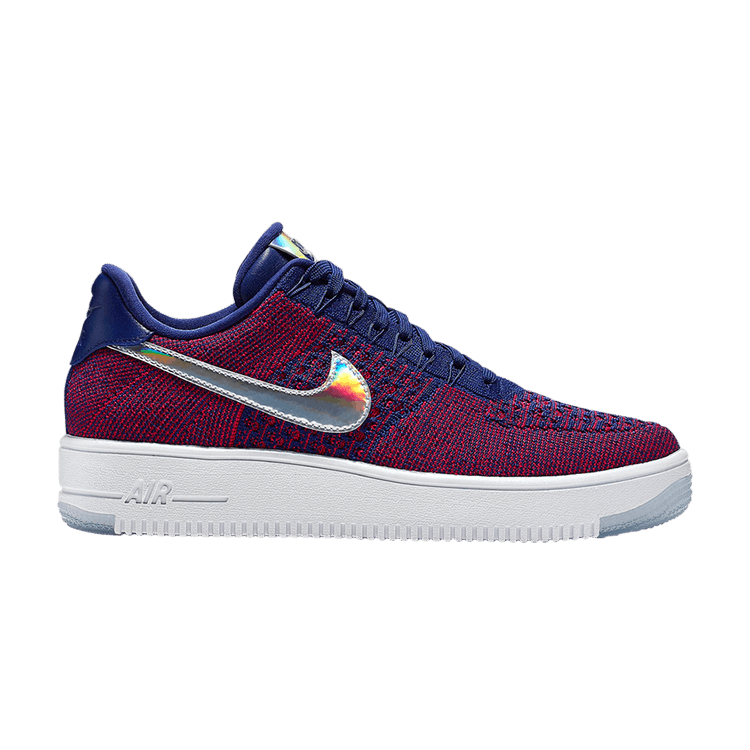 Nike Air Force 1 Ultra Flyknit Low 'USA' — Gym Red/Deep Royal Blue-White