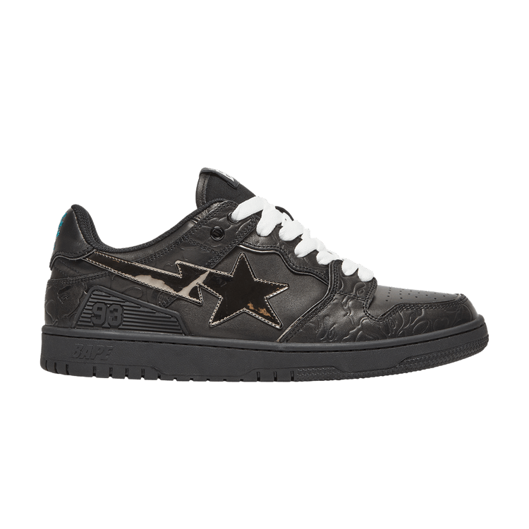 BAPE Sk8 Sta Low 'Black' — Black