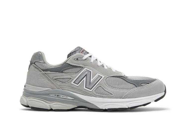 New Balance 990v3 Made in USA 'Grey' — Grey/White