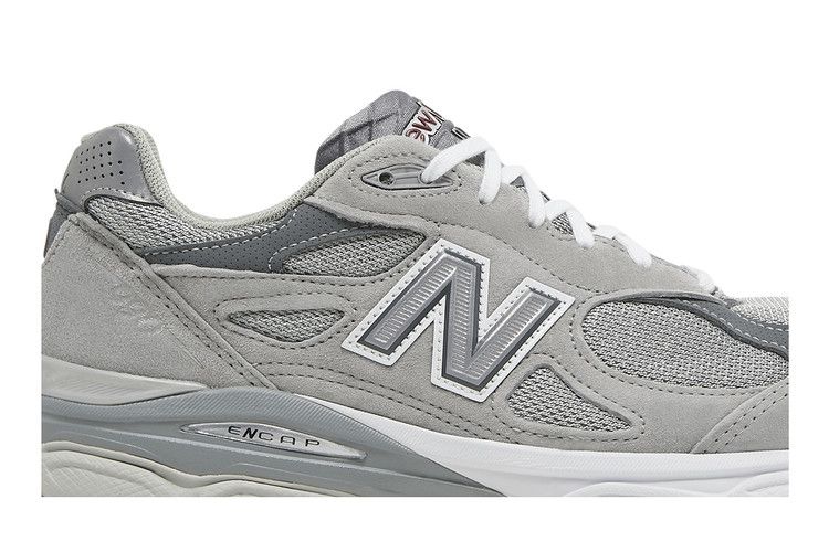 New Balance 990v3 Made in USA 'Grey' — Grey/White