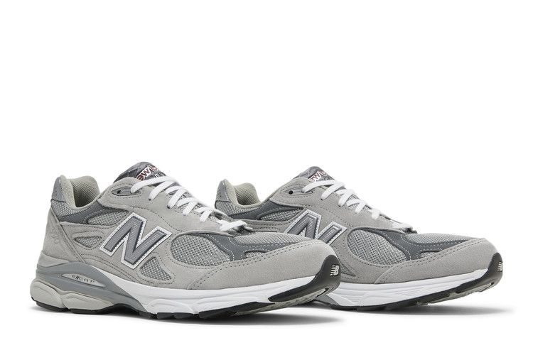 New Balance 990v3 Made in USA 'Grey' — Grey/White