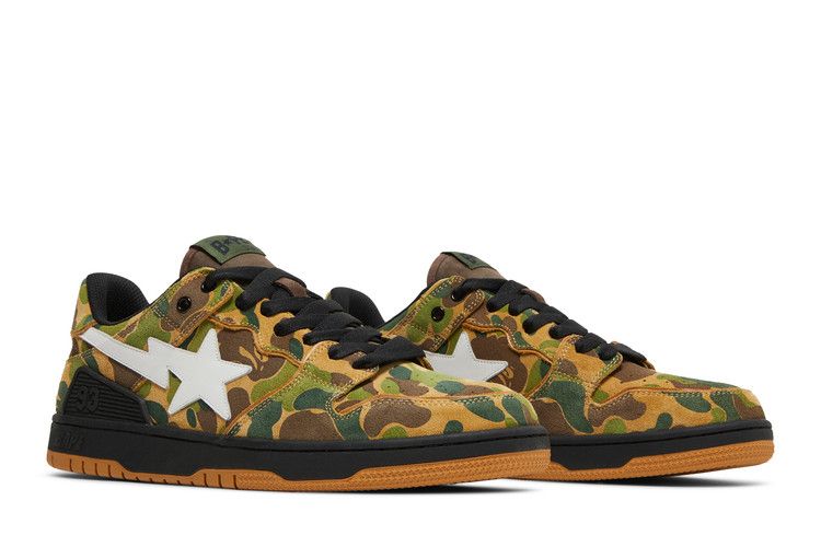 BAPE Sk8 Sta 'ABC Camo' — Green