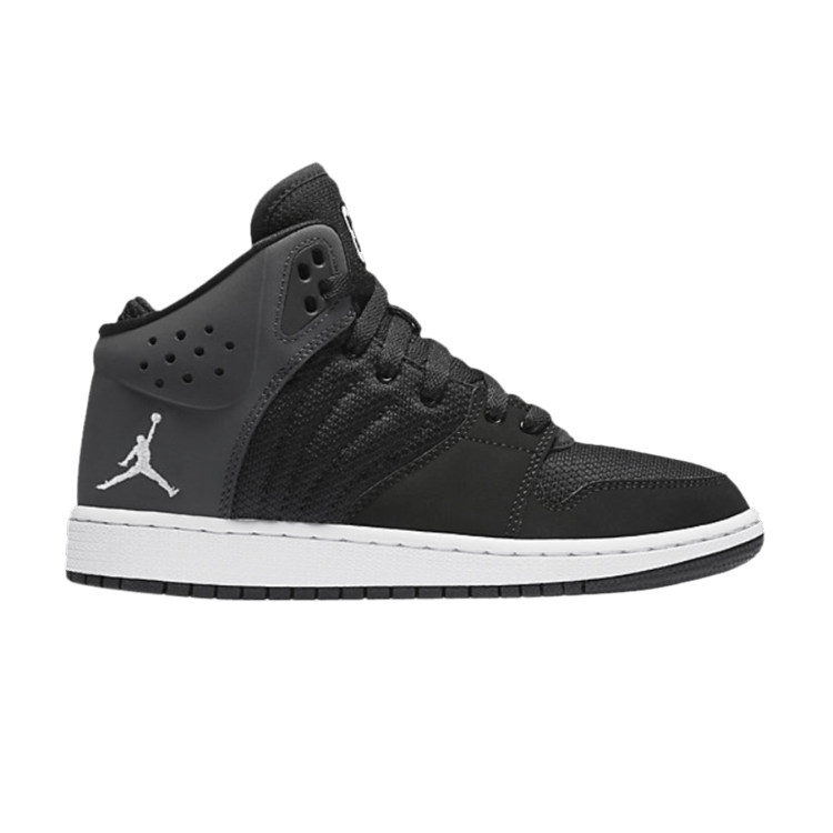 Air Jordan 1 Flight 4 Pemium BG 'Black Anthracite' — Black/White/Anthracite