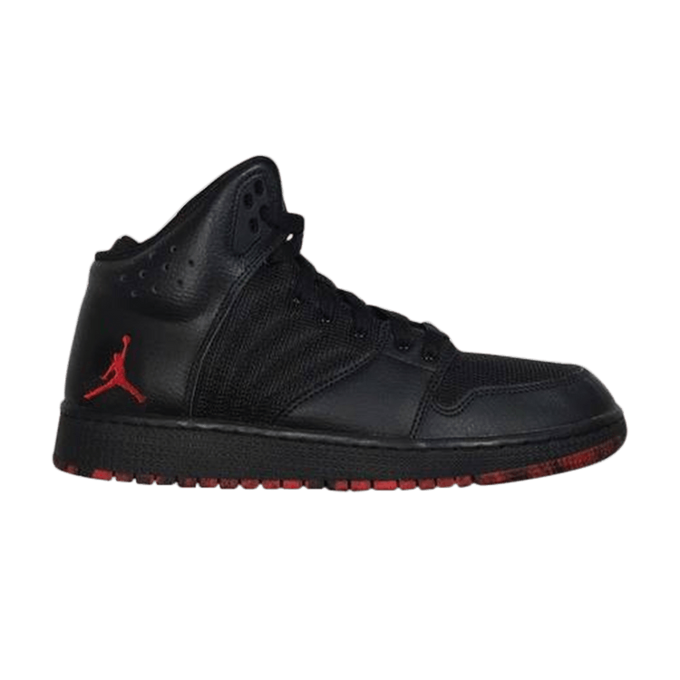Air Jordan 1 Flight 4 Premium 'Bred' — Black/Red