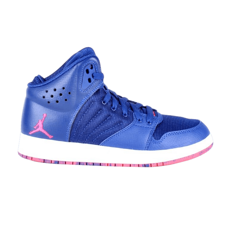 Air Jordan 1 Flight 4 Pemium BG 'Deep Royal' — Deep Royal/Infrared-White