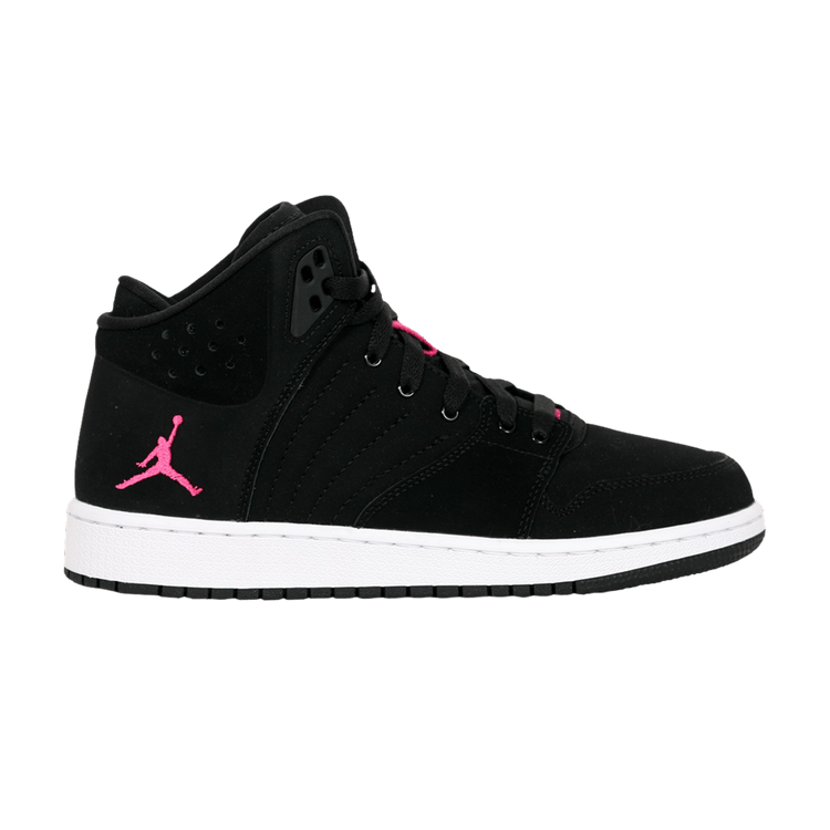 Air Jordan 1 Flight 4 Premium GG 'Black Vivid Pink' — Black/Vivid Pink/White