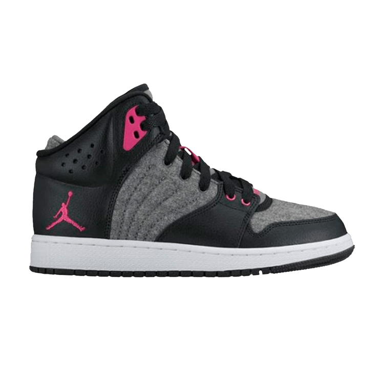 Air Jordan 1 Flight 4 Premium Hi GG 'Cool Grey' — Cool Grey/Vivid Pink-Black