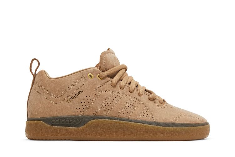 Adidas Tyshawn 'Cardboard' — Cardboard/Cardboard/Gold Metallic
