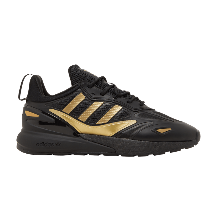 adidas ZX 2K Boost 2.0 'Black Gold Metallic' — Core Black/Core Black/Gold Metallic