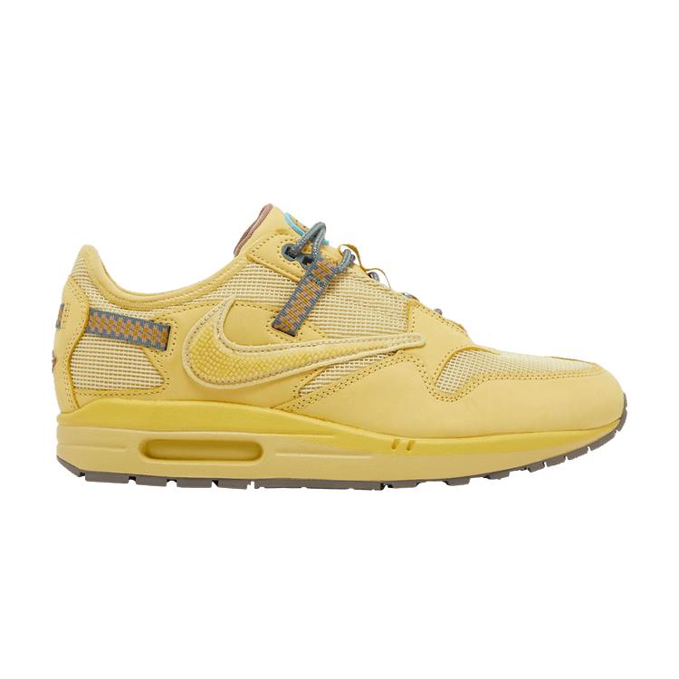 Travis Scott x Nike Air Max 1 'Saturn Gold' — Saturn Gold/Tea Tree Mist/Tent