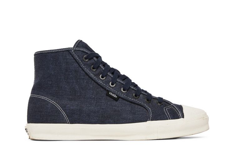 Nigel Cabourn x Vans OG Style 24 LX High 'Denim' — Black Navy