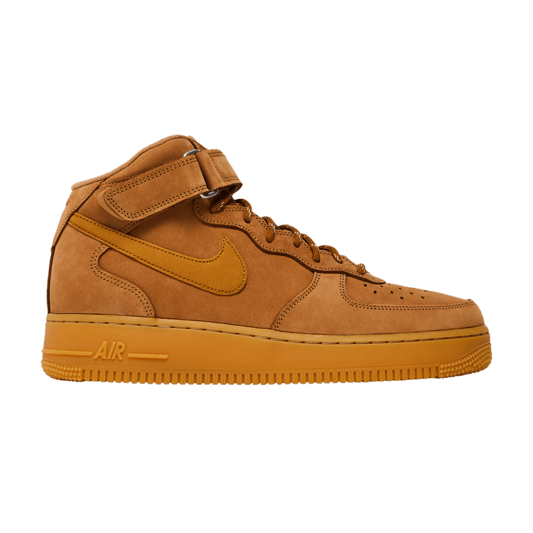 Nike Air Force 1 Mid '07 'Flax' — Flax/Gum Light Brown/Black/Wheat