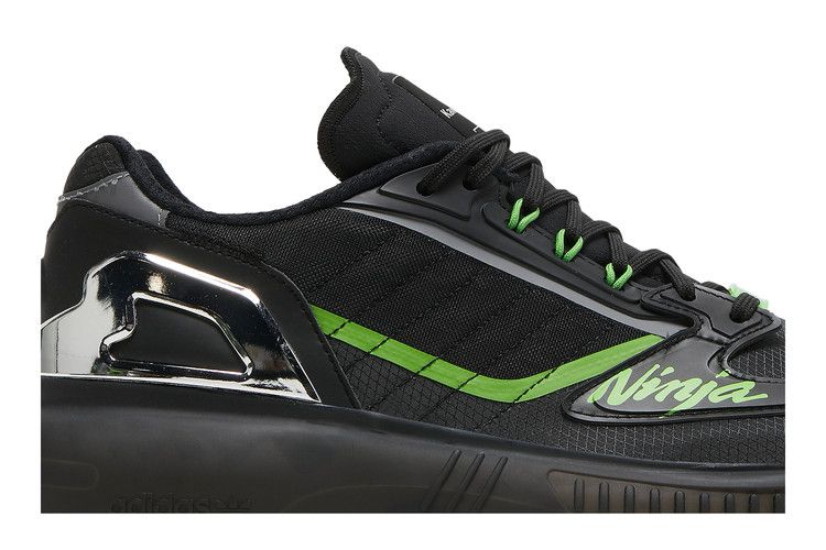 Kawasaki Ninja x adidas ZX 5000 Boost 'Black Green' — Supplier Colour/Supplier Colour/Core Black