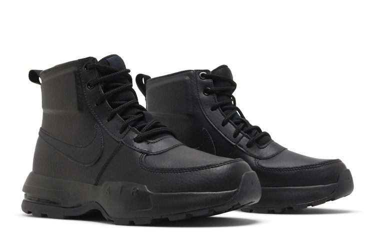 Nike Air Max Goaterra 2.0 GS 'Triple Black' — Black/Black