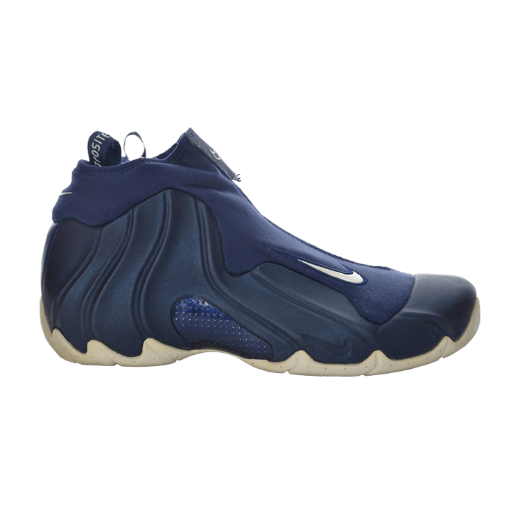 Nike Air Flightposite — Pearlized Mn Navy/White
