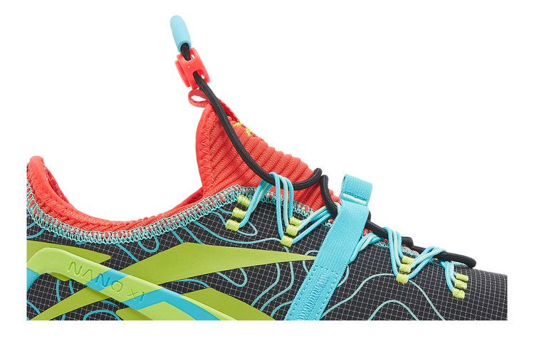 Reebok Rich Froning x Nano X1 'Into the Storm - Multi' — Core Black/Neon Cherry/Acid Yellow