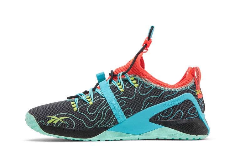 Reebok Rich Froning x Nano X1 'Into the Storm - Multi' — Core Black/Neon Cherry/Acid Yellow