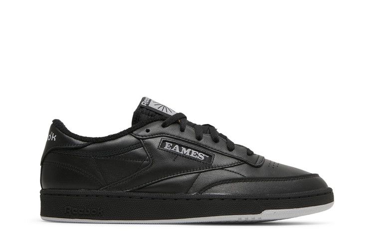 Eames Office x Reebok Club C 85 'Monotone Pack - Black' — Core Black/Core Black/Cold Grey 2