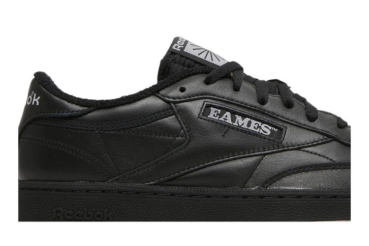 Eames Office x Reebok Club C 85 'Monotone Pack - Black' — Core Black/Core Black/Cold Grey 2