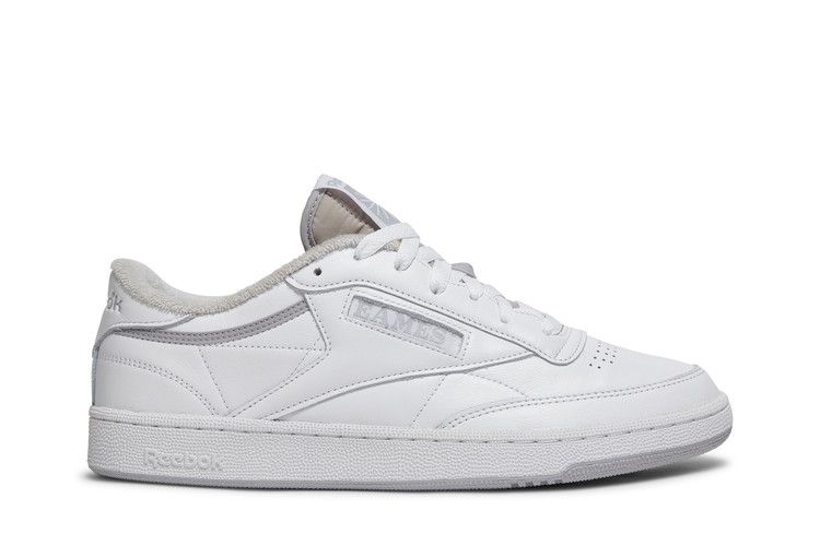 Eames Office x Reebok Club C 85 'Monotone Pack - White' — Footwear White/Footwear White/Cold Grey 2