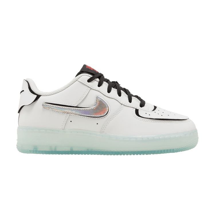Nike Air Force 1/1 GS 'AF1 Mix' — Summit White/Multi-Color/Black