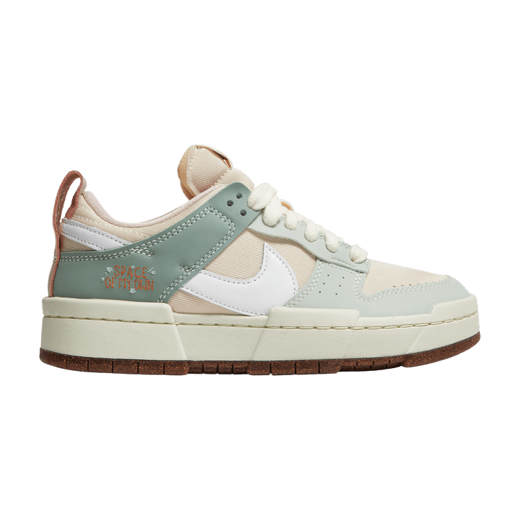 Nike Wmns Dunk Low Disrupt 'Dandy Dandelions' — Pearl White/Sea Glass/Seafoam