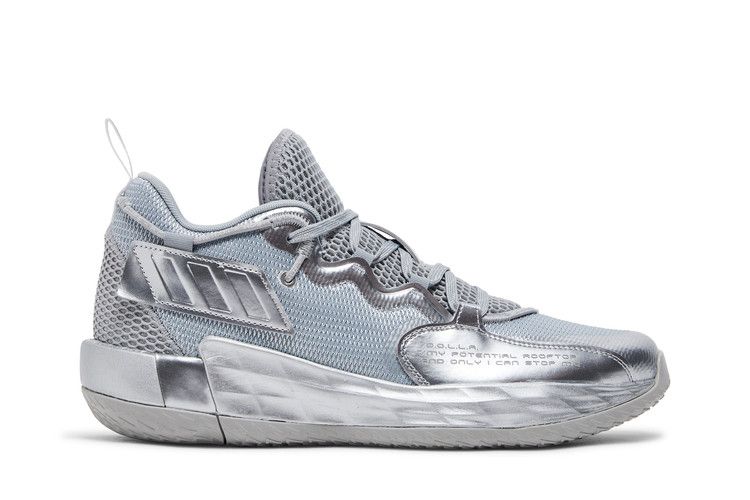 adidas Dame 7 EXTPLY 'Silver Metallic' — Grey Two/Silver Metallic/Cloud White