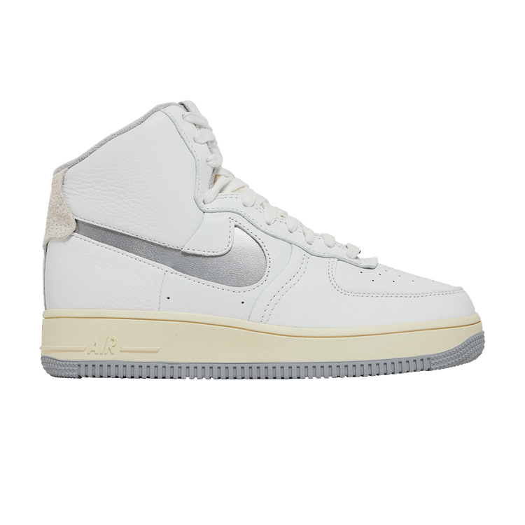 Nike Wmns Air Force 1 High Sculpt 'White Light Smoke Grey' — Summit White/Light Smoke Grey/Summit White