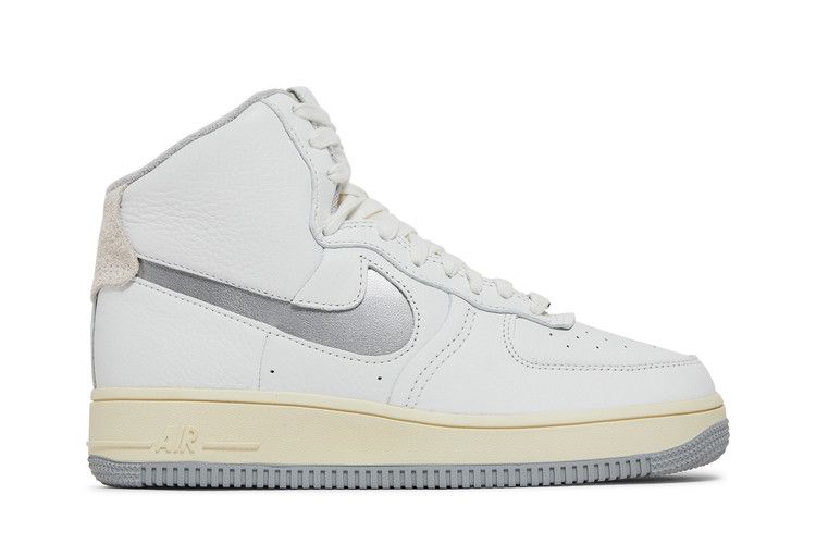 Nike Wmns Air Force 1 High Sculpt 'White Light Smoke Grey' — Summit White/Light Smoke Grey/Summit White (2)