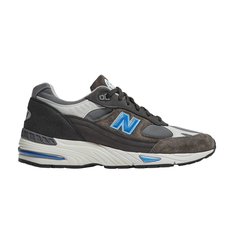 Run The Boroughs x New Balance 991 Made in England 'London Marathon' — Grey/Black/Blue