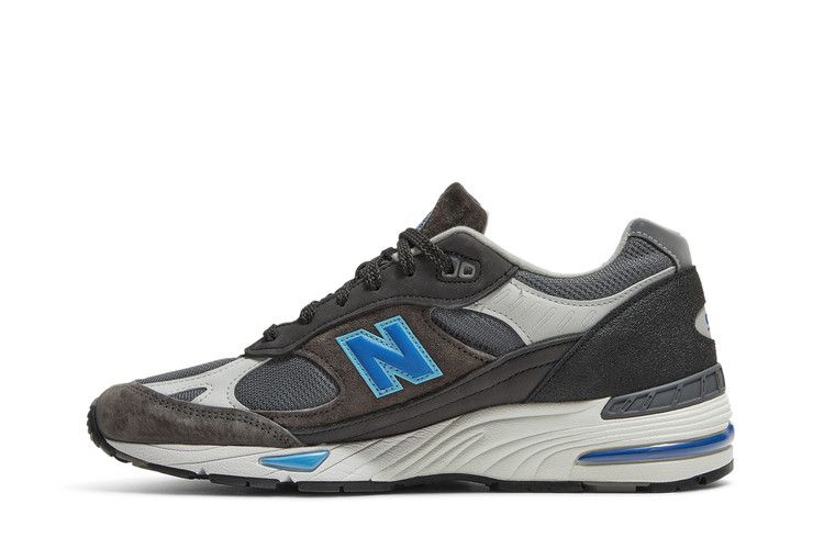 Run The Boroughs x New Balance 991 Made in England 'London Marathon' — Grey/Black/Blue