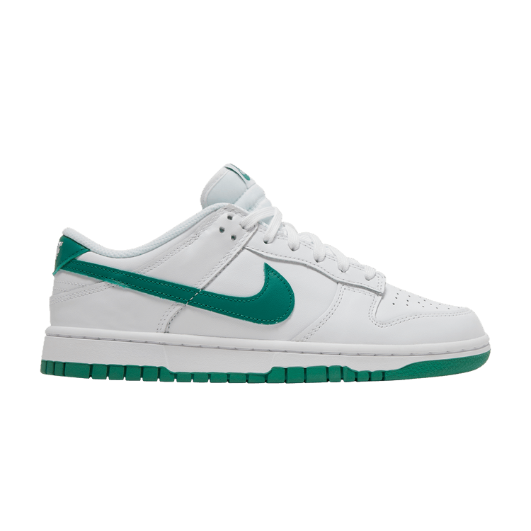 Nike Wmns Dunk Low 'Green Noise' — White/Lucky Green/White