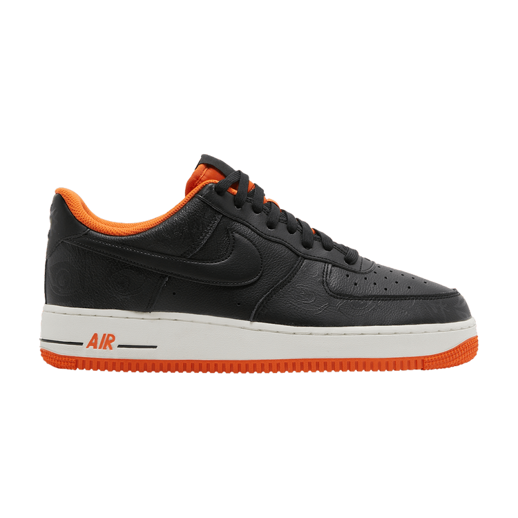 Nike Air Force 1 '07 Premium 'Halloween' — Black/Starfish/Sail/Black